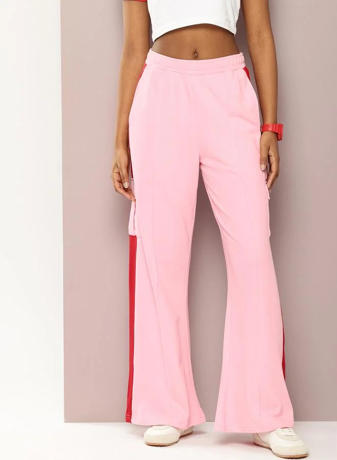 ديلينجر بنطال قطن ناعم بأرجل واسعة للنساء